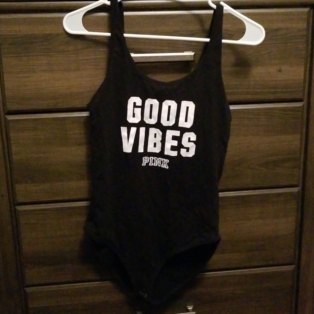 Good vibes Pink body suit